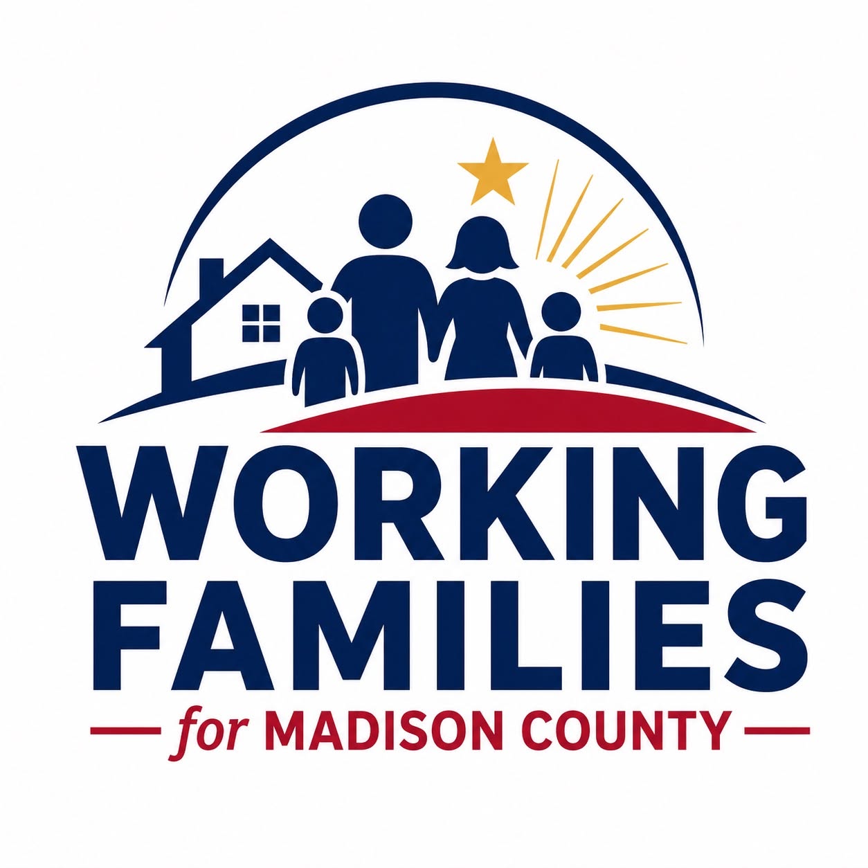 Working Families for Madison County logo